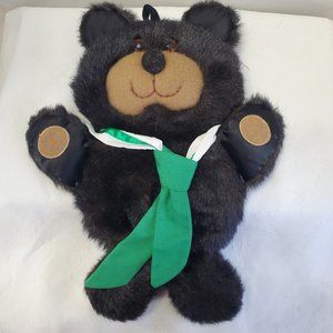 CHRISTMAS 1983 HALLMARK CARD HOLDER TEDDY BEAR plush vintage